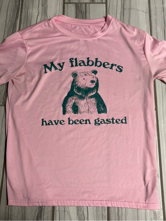 SHEIN Tops - Pink Crewneck Tee w cute saying